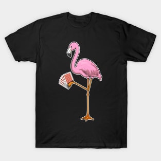 Flamingo Poker Poker cards T-Shirt